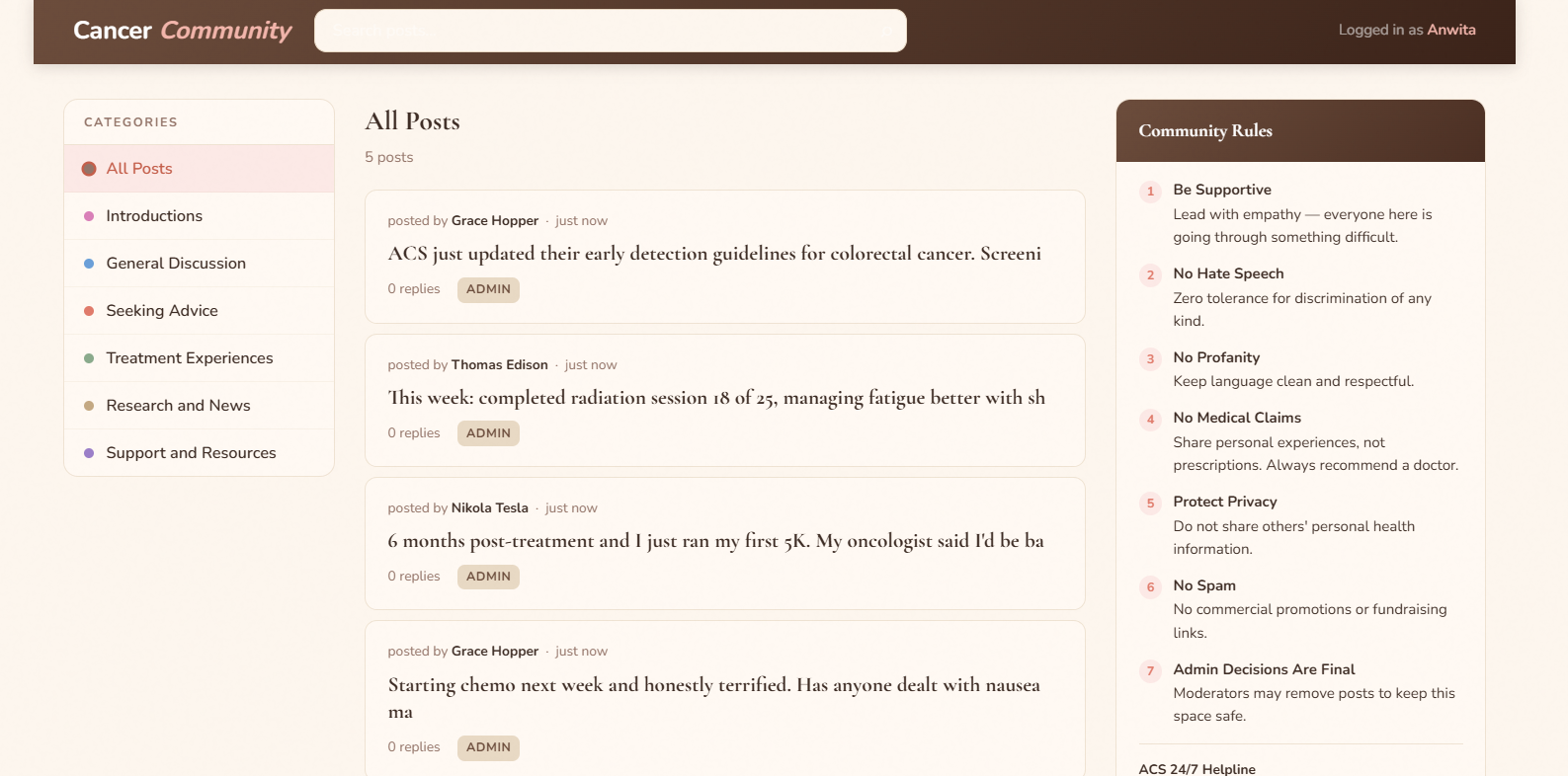 Community Blog